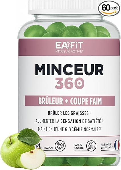 EaFit gummies minceur 360