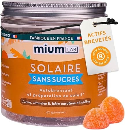 Gummies Miumlab bronzage