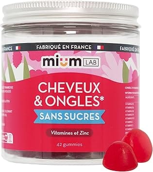 Gummies Miumlab cheveux et ongles