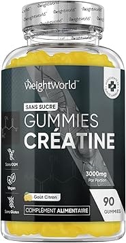 Gummies créatine Weightworld
