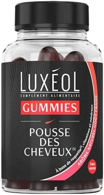 gummies Luxéol pousse des cheveux