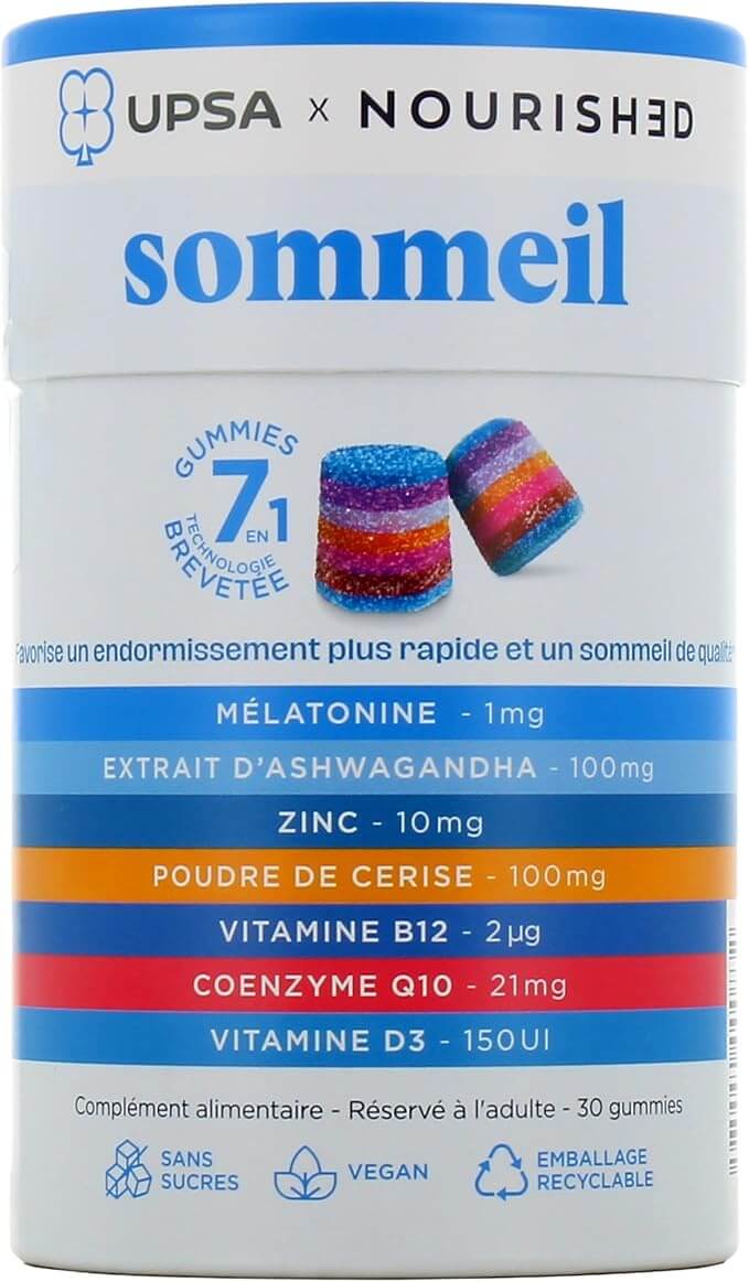 gummies UPSA sommmeil