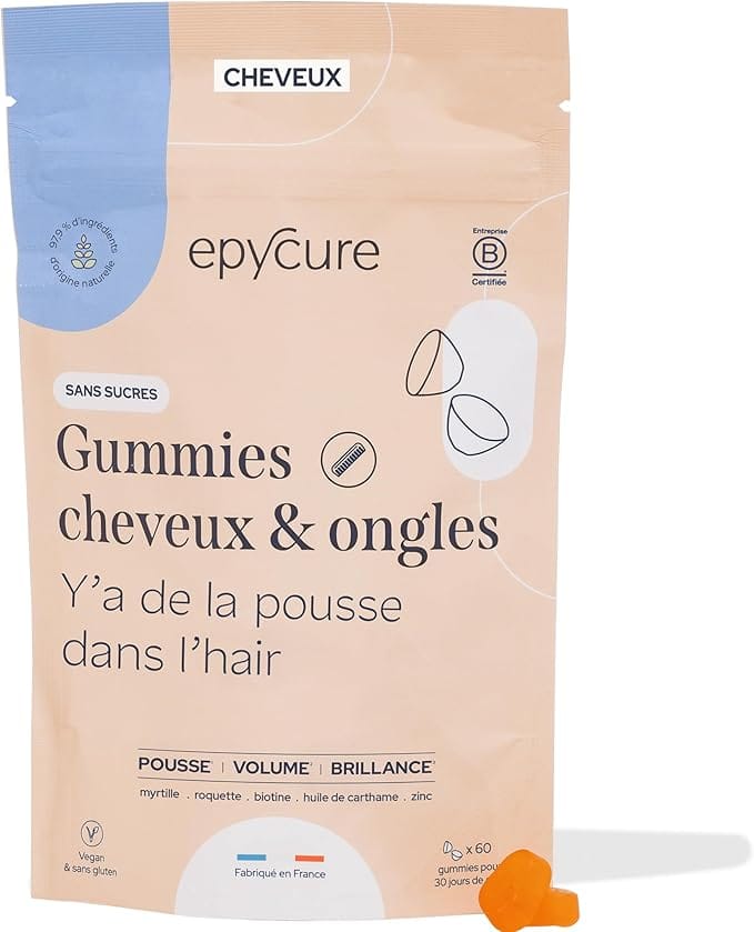Epycure gummies cheveux et ongles avis